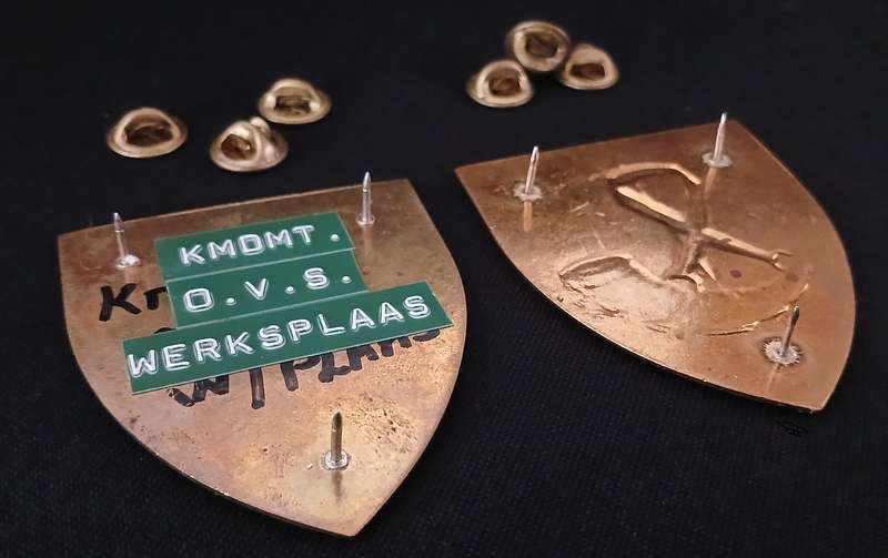 SADF OFS COMMAND WORKSHOP SHOULDER FLASH PAIR                          L276