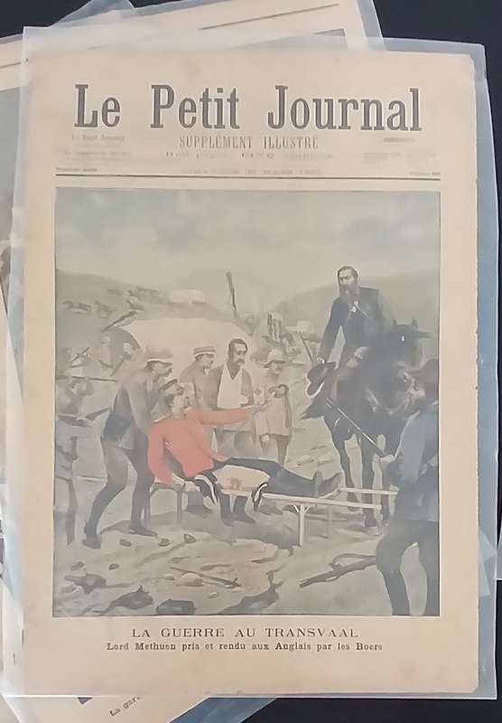 6 X LE PETIT JOURNALS   ( IN GREAT CONDITIONS STORED IN PLASTIC SLEAVES ) DIFFERENT DATES