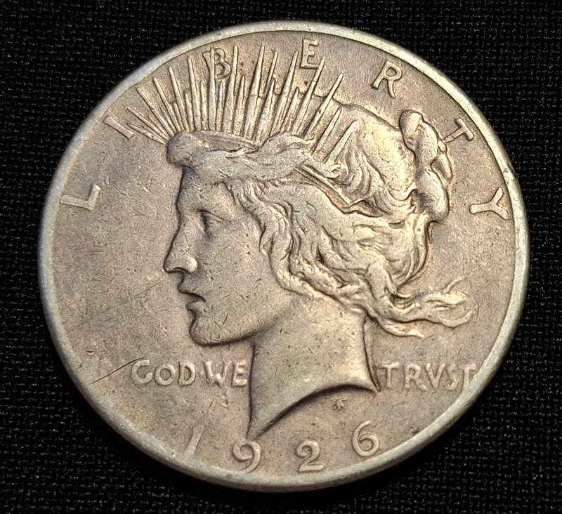 USA 1926 S PEACE DOLLAR SILVER                            JJ4