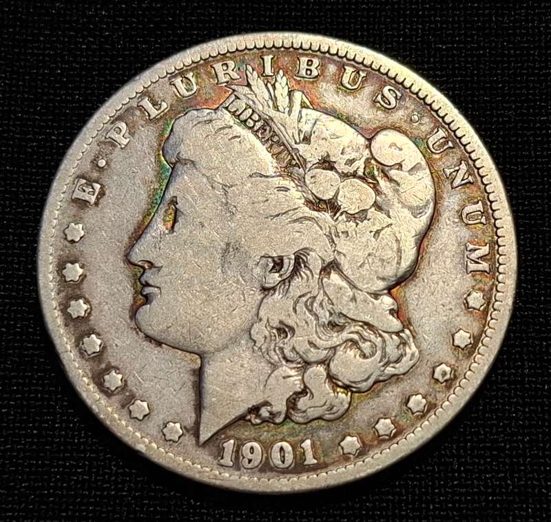 USA 1901 O  ONE DOLLAR  SILVER                            JJ3