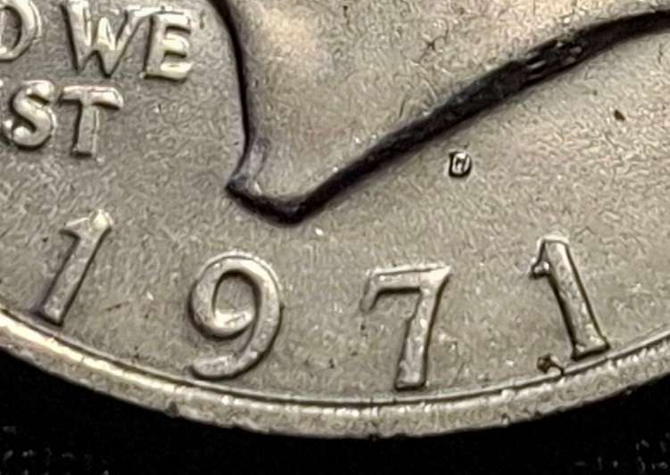 USA 1971 D EISENHOWER ONE DOLLAR               JJ5