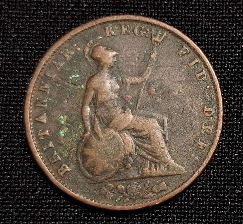 1855 Great Britain Half Penny                    JJ10