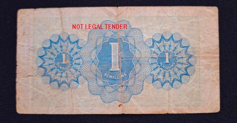 Austria 1 Schilling - Allied military authorities - 1944                     N1