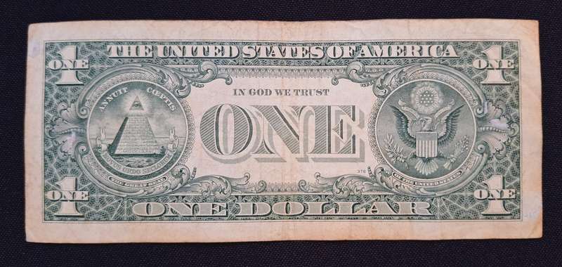 1995 United States Of America One Dollar Banknote                     N12a
