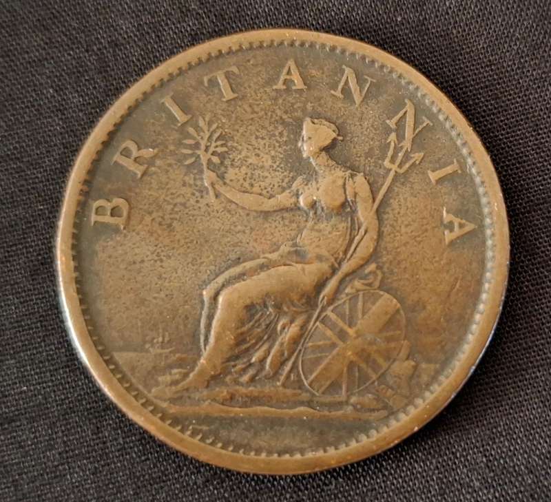 1806 Great Britain One Penny     ----- Super Condition ------                    JJ27