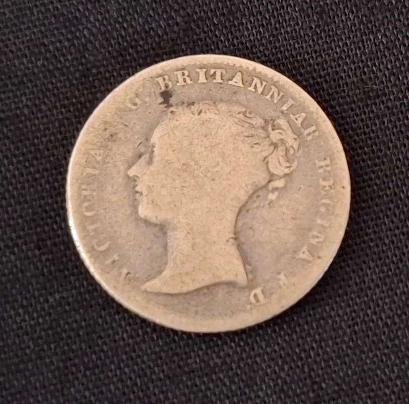 1842 Great Britain Four Pence                                JJ28