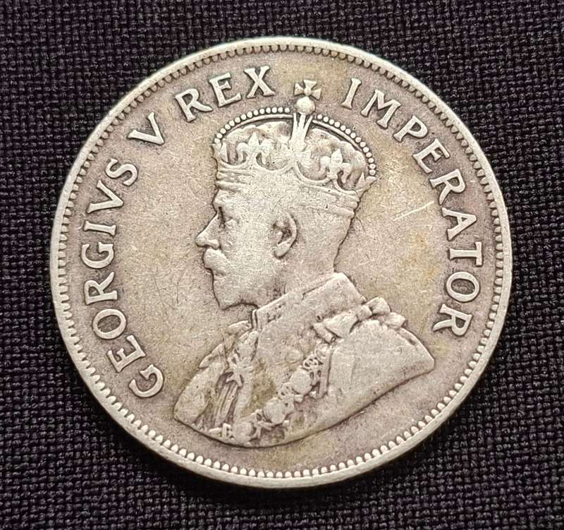 1924 Union of South Africa Two and a Half Shillings                       T1