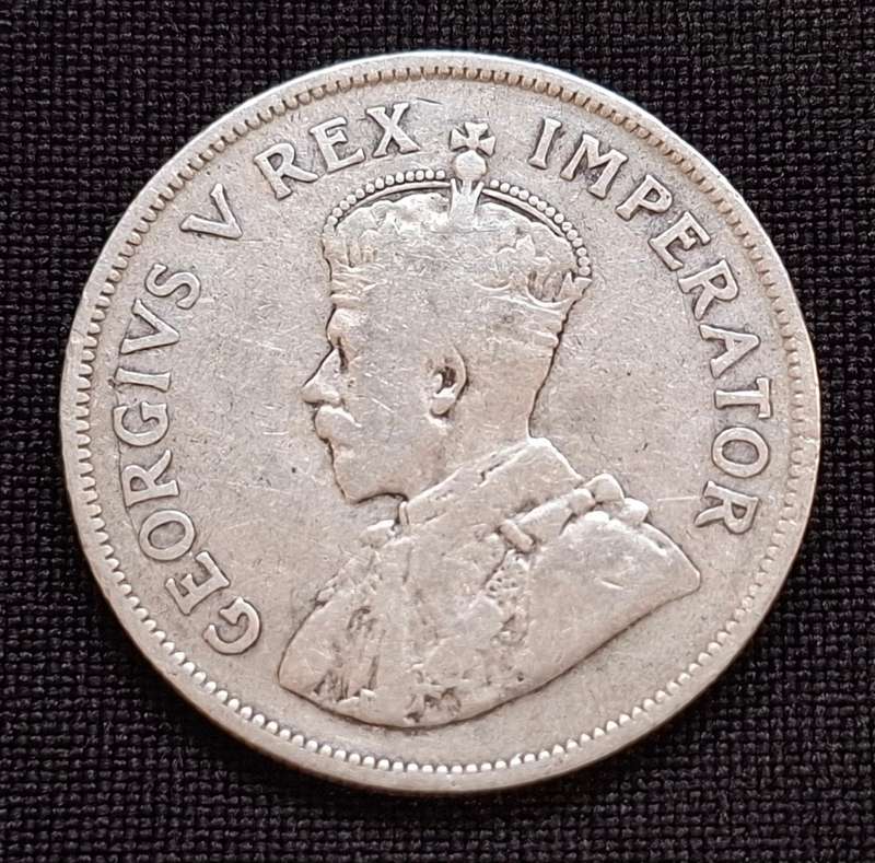 1934 Union of South Africa Two and a Half Shillings         T8