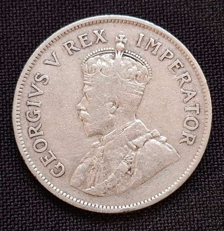 1932 Union of South Africa Two and a Half Shillings            T10