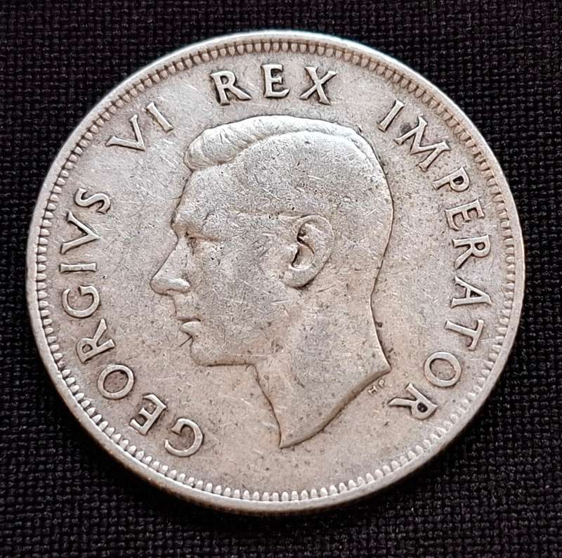 1940 Union of South Africa Two and a Half Shillings                        T13