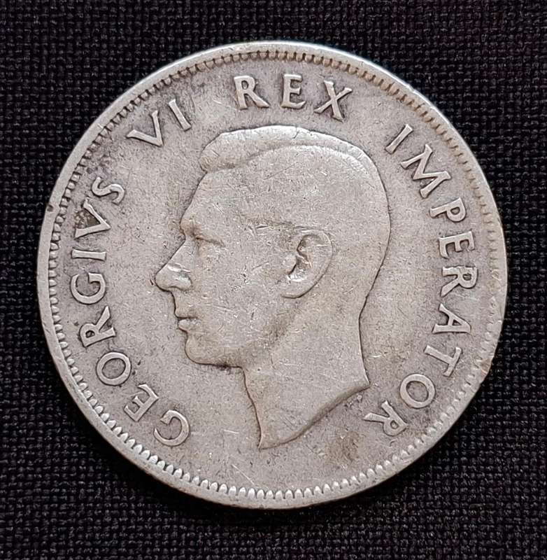 1940 Union of South Africa Two and a Half Shillings                        T15