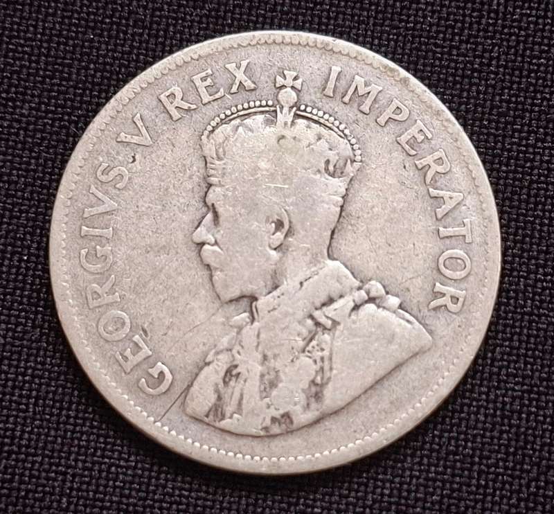 1935 Union of South Africa Two and a Half Shillings                  T18