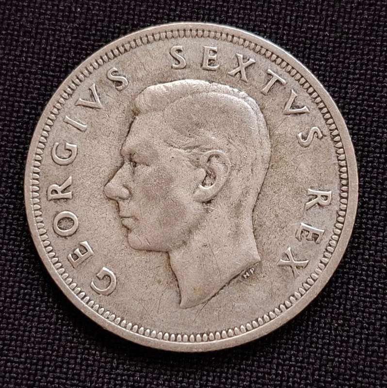 1951 Union of South Africa Two and a Half Shillings              T19