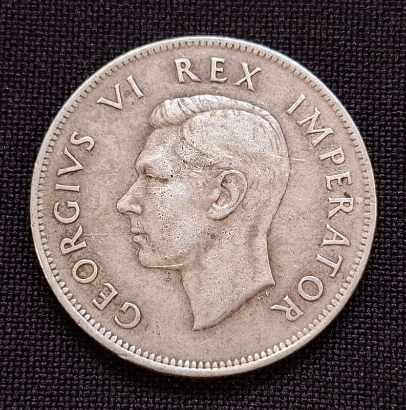 1940 Union of South Africa Two and a Half Shillings                      T22