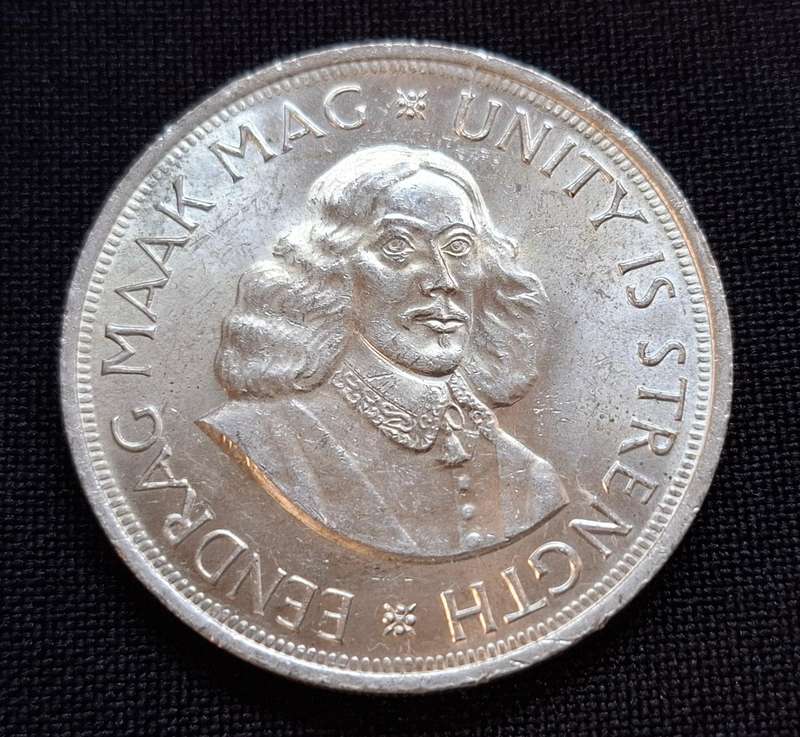 1964 South Africa Fifty Cent Coin                    T34