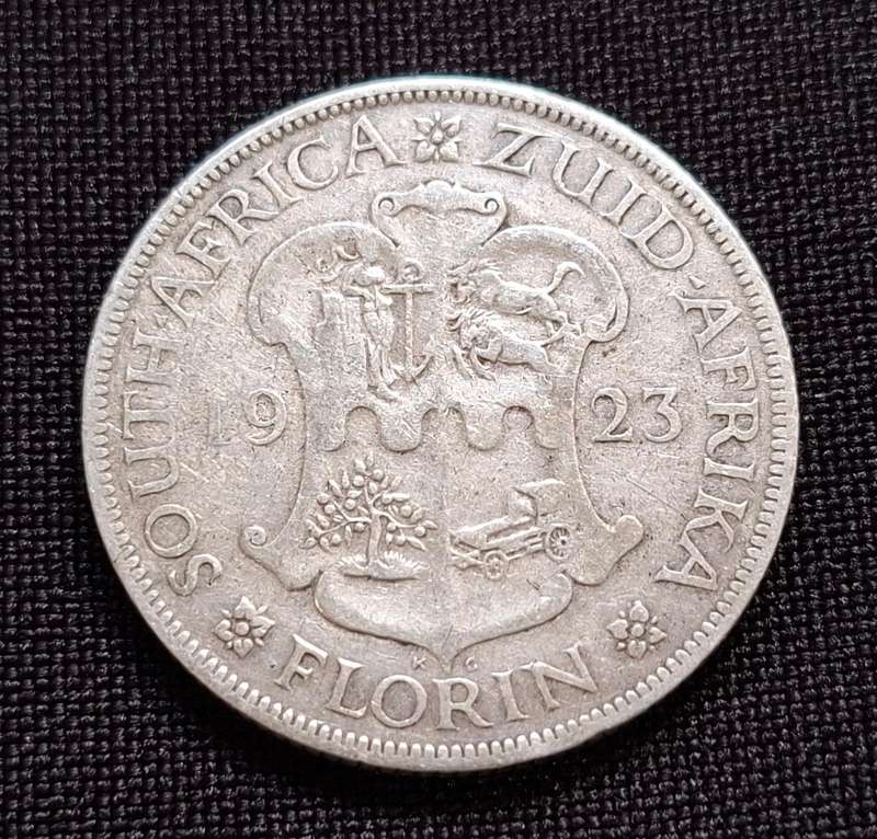 1923 Union Two Shillings                   T47