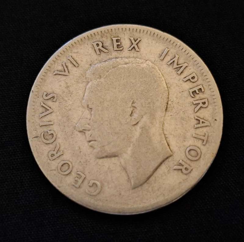 1938 Union of South Africa Two and a Half Shillings          T26