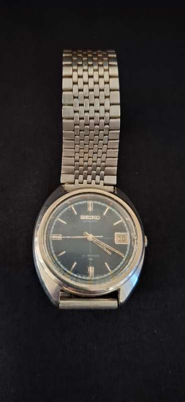 Vintage (Aug 1973) SEIKO 7005-7100 automatic watch, 17 jewels  ( Working, Needs Service )