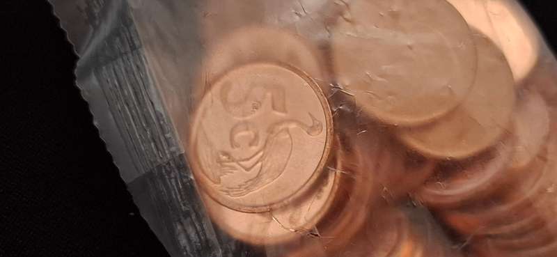 RSA 2010 Five Cents ---- UNC Still Sealed                              NO.2