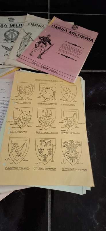 The South Africa Military Collectors Society  Lot   ( One Bid For The Lot )