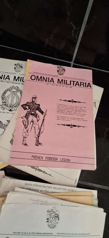 The South Africa Military Collectors Society  Lot   ( One Bid For The Lot )