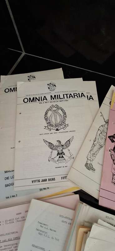 The South Africa Military Collectors Society  Lot   ( One Bid For The Lot )