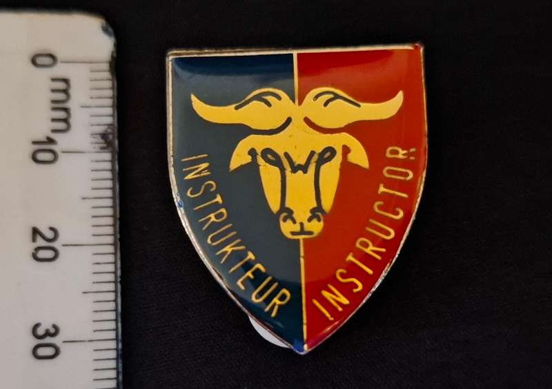Technical Services Training Centre Instructor Badge         "" RARE FIND ""          E15