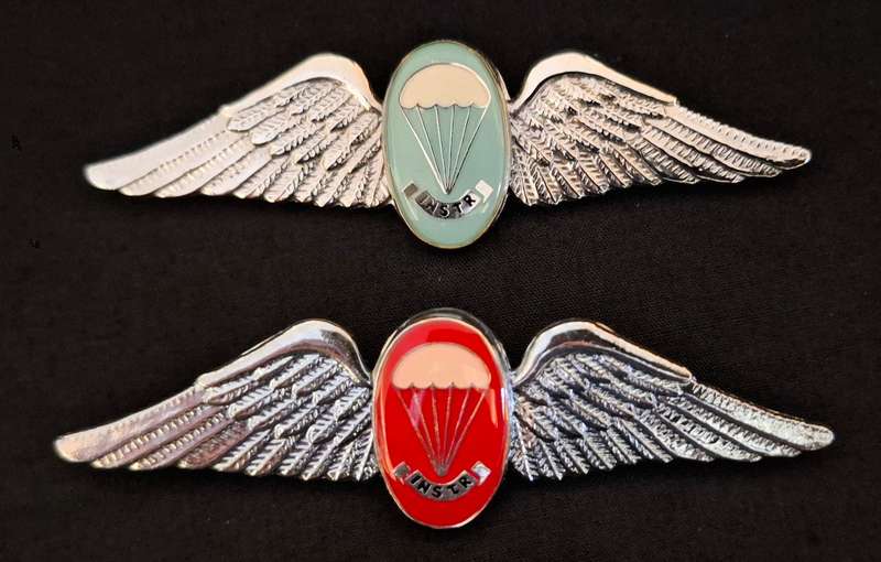 SADF PARACHUTE WINGS COLLECTION Of 5 Wings - Full Size `    One Bid For The Lot           E26