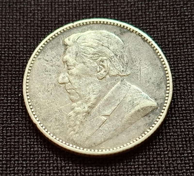 ZAR 1895 One Shilling                                E28