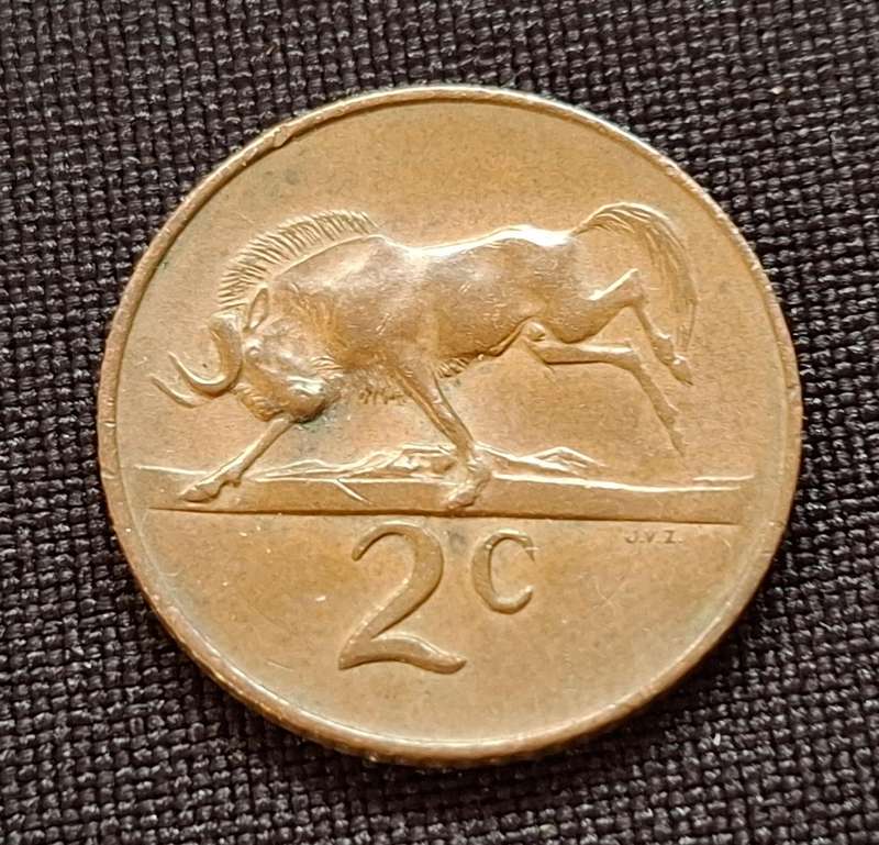 1965 RSA  Two Cent English               E29A