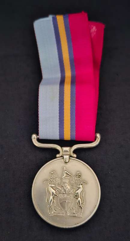 Rhodesian Bush War: General Service Medal 100183 C4 P.J. RAVENSCROFT             E36