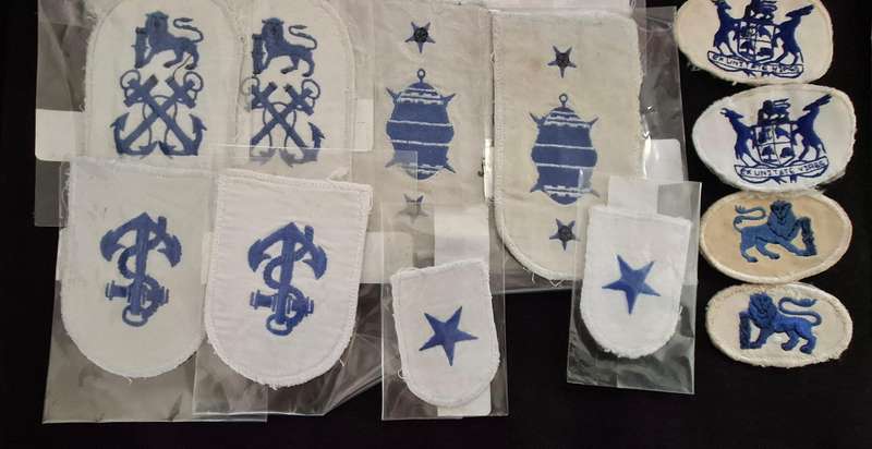 South Africa Navy Insignia Lot