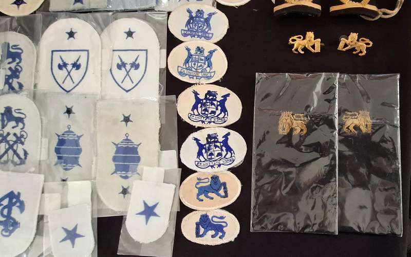 South Africa Navy Insignia Lot