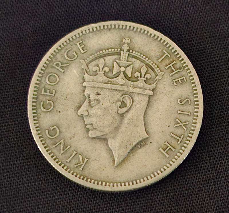 1951 Southern Rhodesia One Shilling          E43