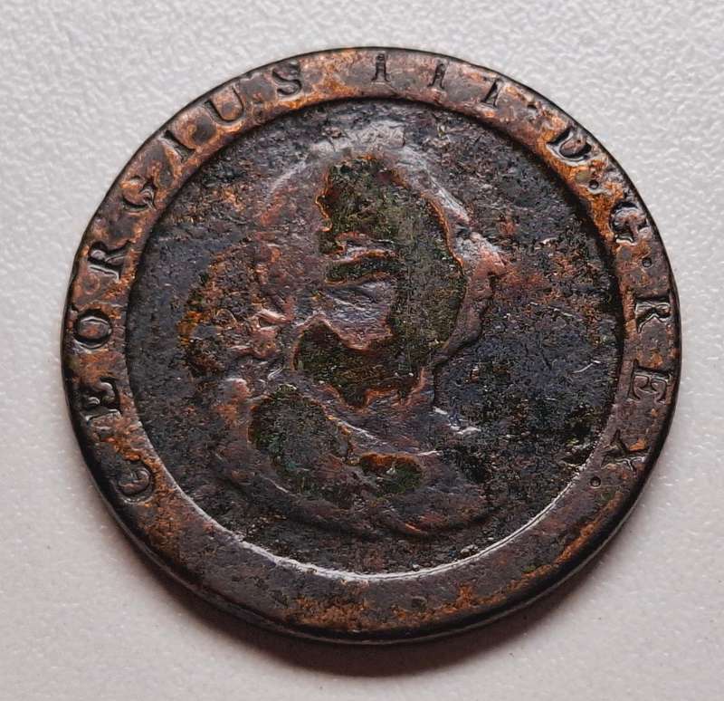1797 Great Britain Cartwheel 1 Penny                E57