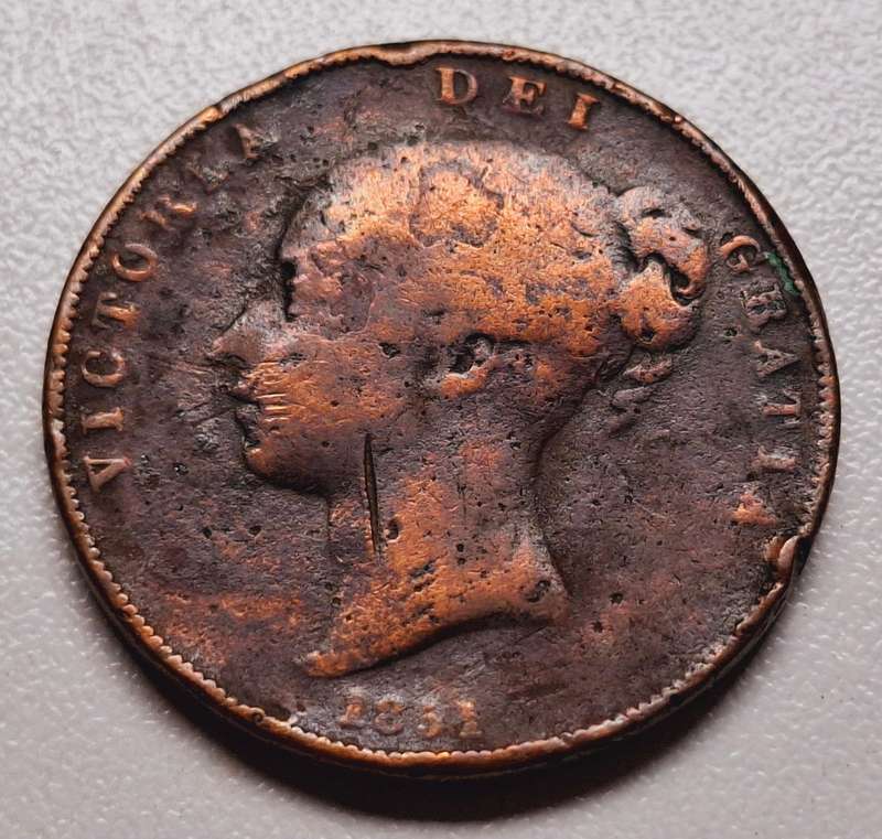 1851 Great Britain Penny                          E58