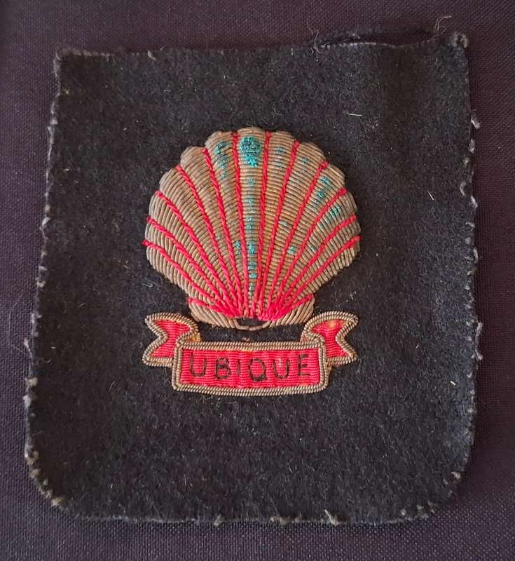 UNKNOWN Bullion Wire Embroidered Badge     ( UBIQUE )                E67