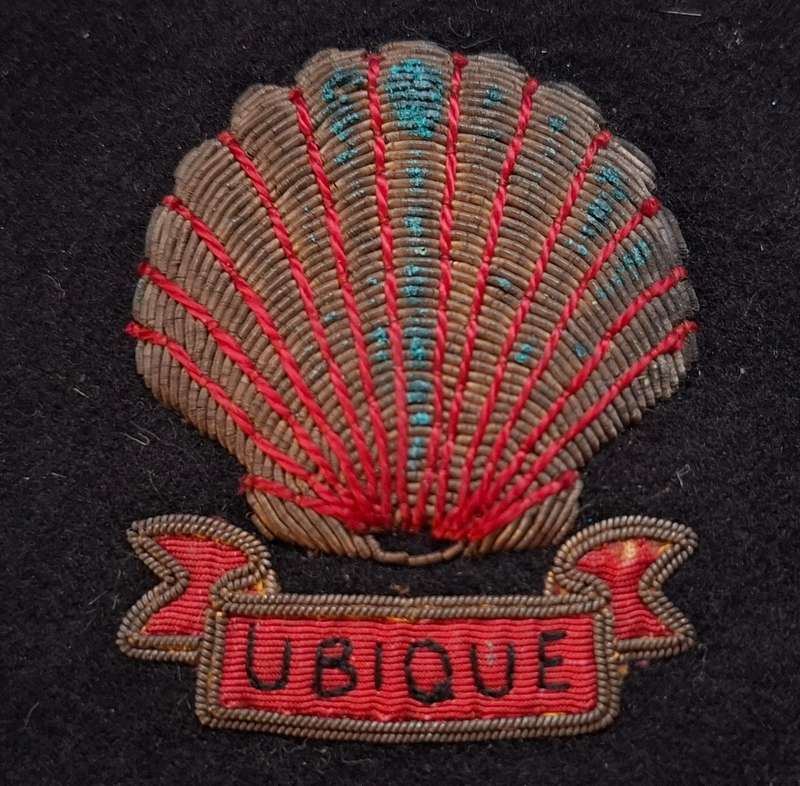 UNKNOWN Bullion Wire Embroidered Badge     ( UBIQUE )                E67