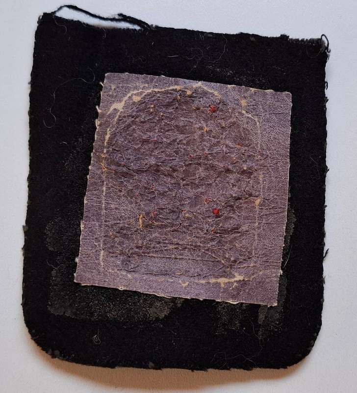 UNKNOWN Bullion Wire Embroidered Badge     ( UBIQUE )                E67