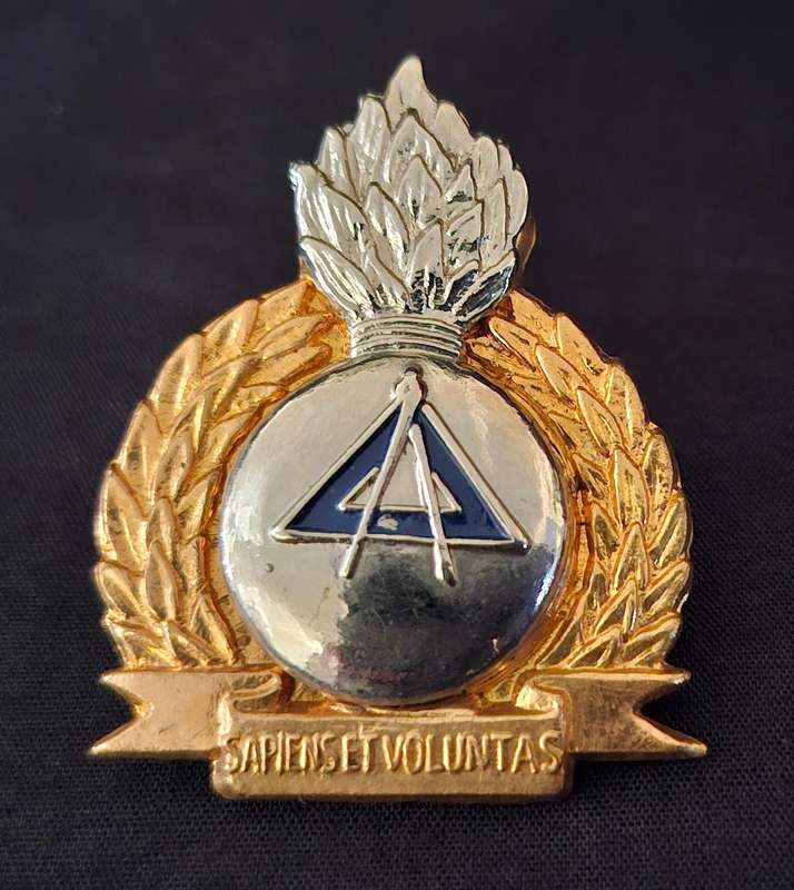 Bophuthatswana Army Engineers Cap Badge                  E69