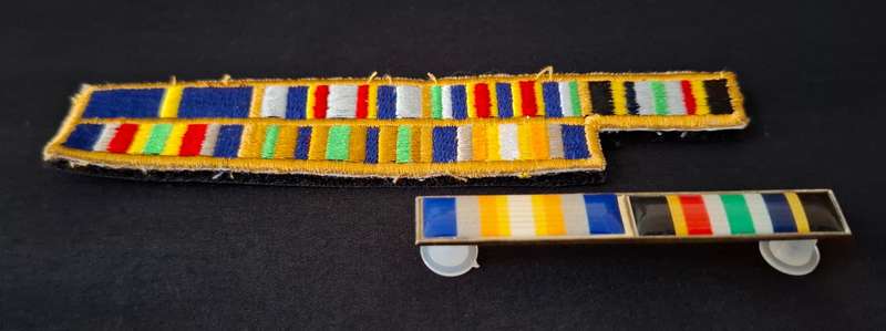 SAP MEDAL RIBBON BARS ( ONE BID FOR BOTH )              E63