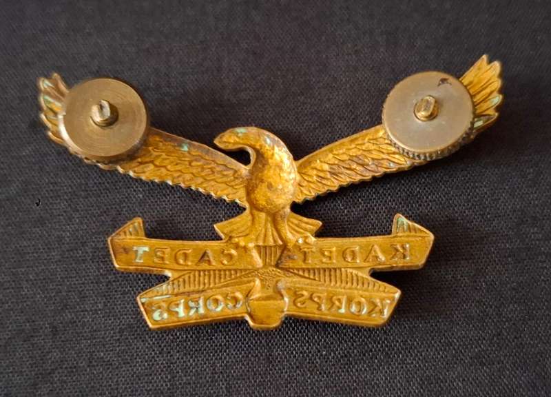 SADF Kadet / Cadet Corps Cap Badge                            E65