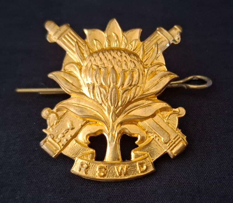 Regiment Langenhoven Cap Badge                   E79