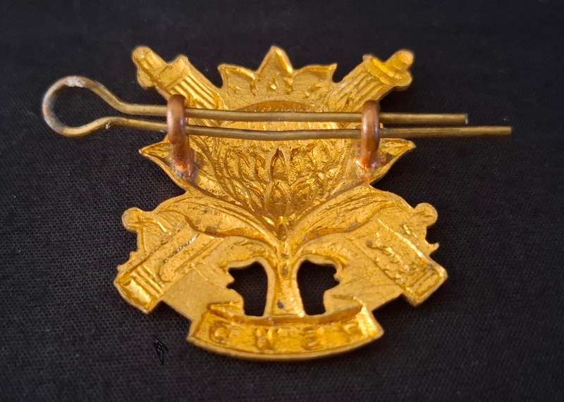 Regiment Langenhoven Cap Badge                   E79