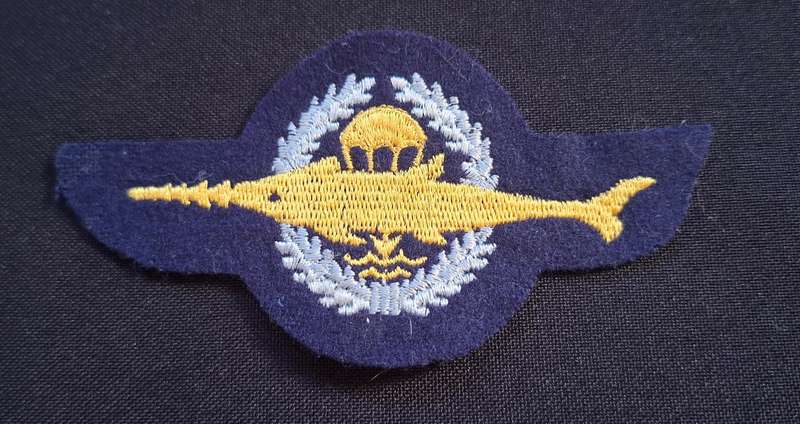 GERMANY Combat Swimmer (Kampfschwimmer) Qualification Badge, Class II                        E76