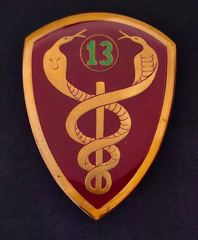 SADF -- SAMS 13 Field Ambulance Unit Shoulder Flash         E91