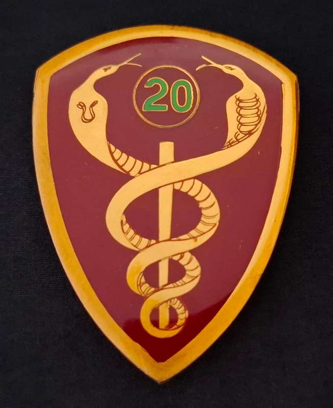 SADF -- SAMS 20 FIELD AMBULANCE UNIT SOULDER FLASH          E94