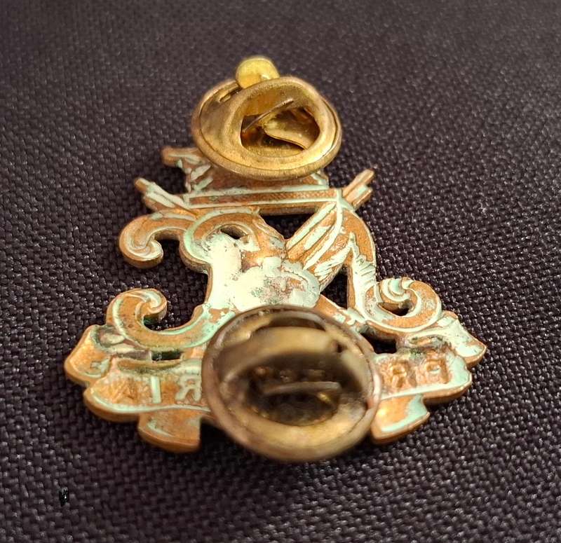 SA Army NATAL Cabineers Pro Patria Collar Badge                 E95