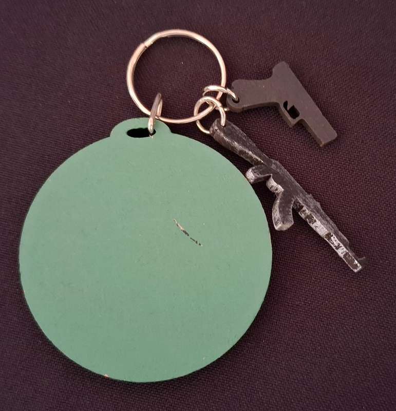 PUNISHER SKULL KEYCHAIN                           W10