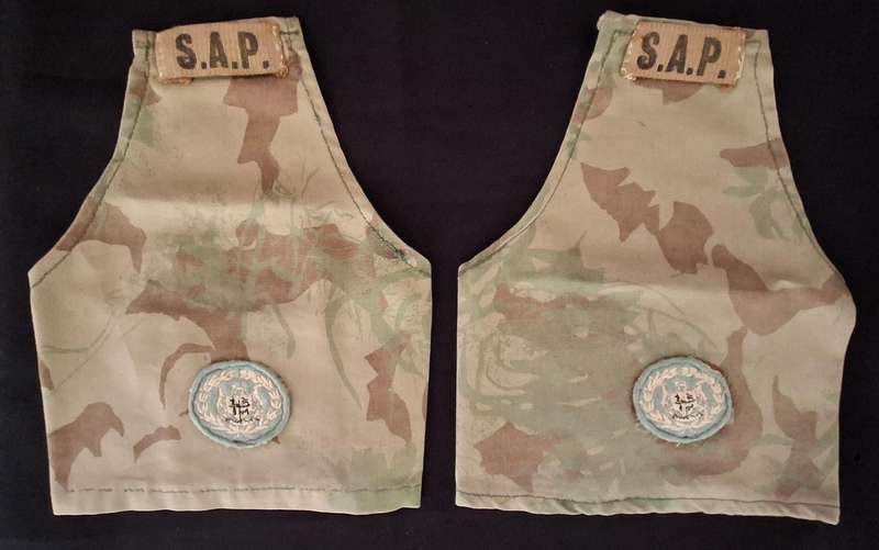 SAP Koevoet Camoflage Brazzard Pair - Warrant Officer